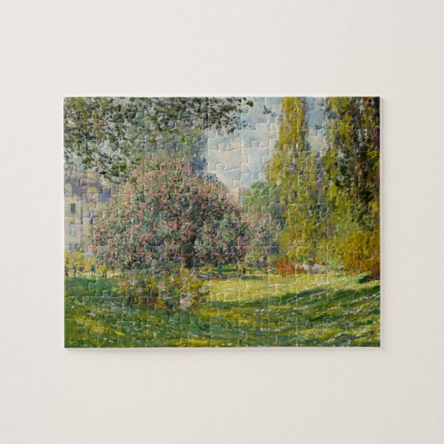 The Parc Monceau - Claude Monet Jigsaw Puzzle (Horizontal)