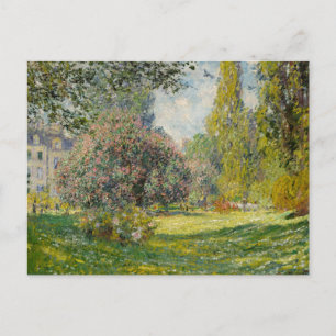 The Parc Monceau - Claude Monet Postcard