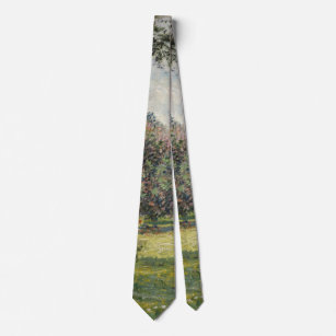 The Parc Monceau - Claude Monet Tie