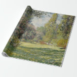 The Parc Monceau - Claude Monet Wrapping Paper<br><div class="desc">The Parc Monceau - Claude Monet</div>