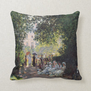 The Parc Monceau Throw Pillow