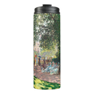 The Parc Monseau by Claude Monet Thermal Tumbler
