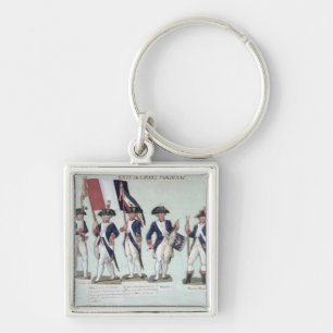 The Parisian Army during the French Keychain