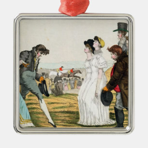 The Parisienne in London Metal Ornament