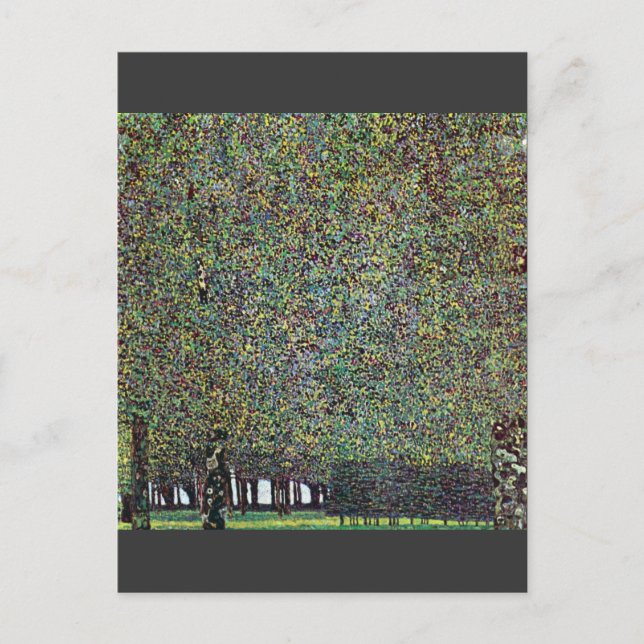 The Park by Gustav Klimt Postcard (Front)