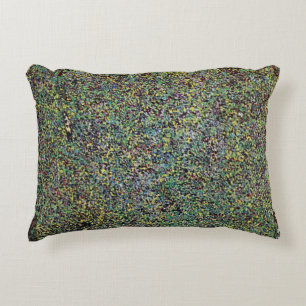The Park by Gustav Klimt, Vintage Art Nouveau Decorative Pillow