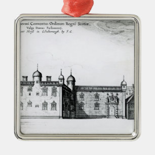 The Parliament House in Edinburgh Metal Ornament