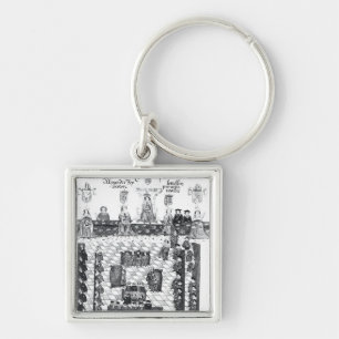 The Parliament of Edward I Keychain