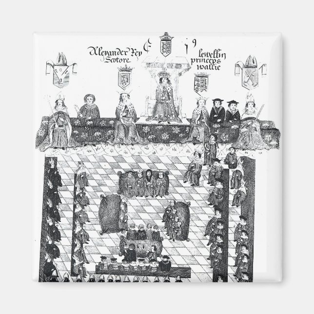 The Parliament of Edward I Magnet (Front)