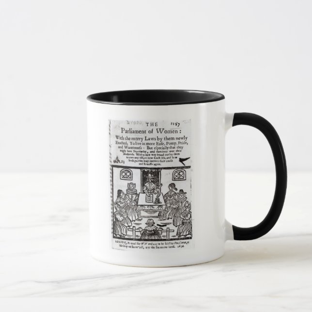 The Parliament of Women, 1656 Mug (Right)