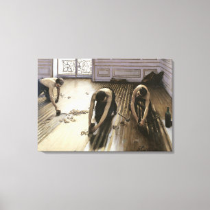 The Parquet Planers, 1875 Canvas Print