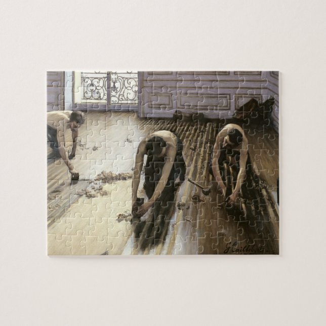 The Parquet Planers, 1875 Jigsaw Puzzle (Horizontal)