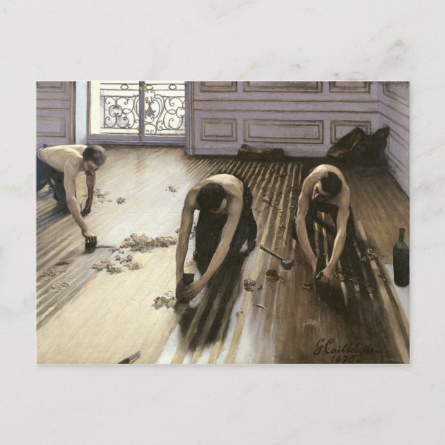 The Parquet Planers, 1875 Postcard (Front)
