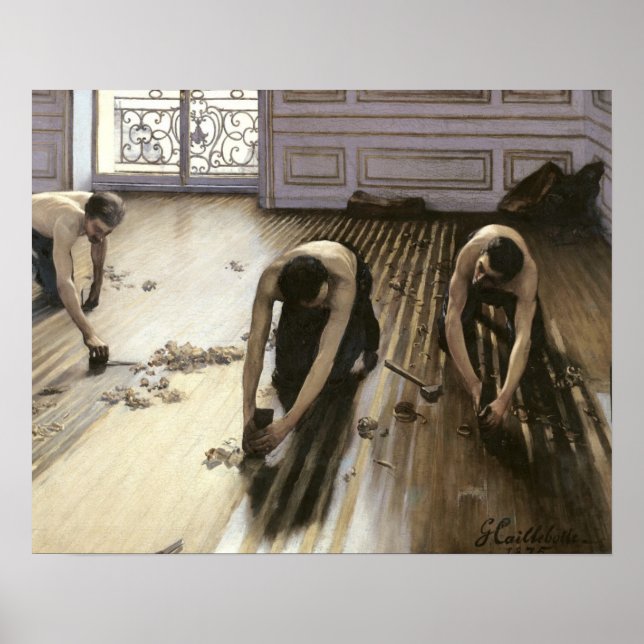The Parquet Planers, 1875 Poster (Front)