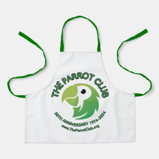 The Parrot Club 50th Anniversary Apron