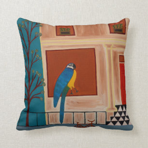 The Parrot from Shepherd's Bush 2007 Throw Pillow
