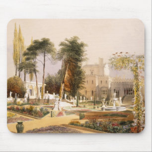 The Parterre in the Gardens at Wilton, the seat of Mouse Pad