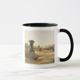The Parterre, Trentham Hall Gardens, pub. by Thoma Mug