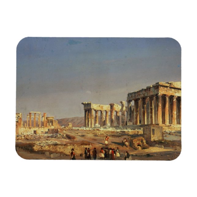 The Parthenon, 1863 Magnet (Horizontal)