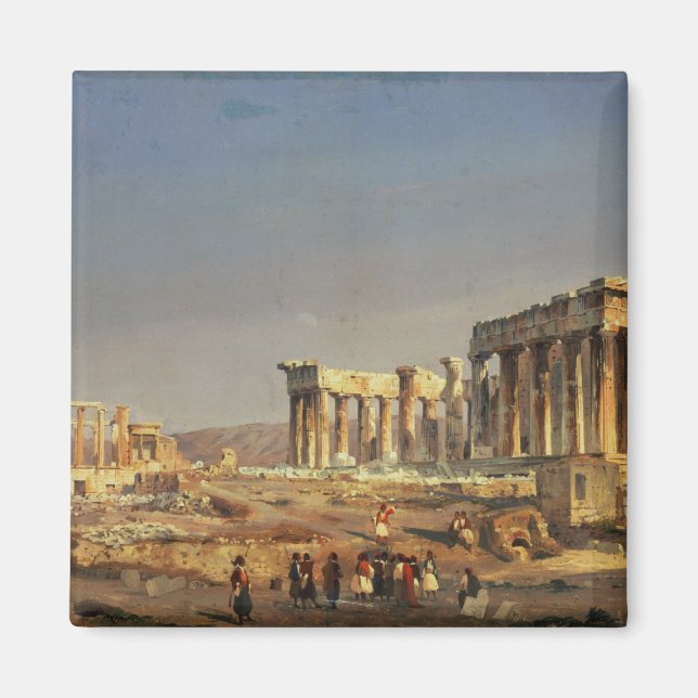The Parthenon, 1863 Magnet (Front)
