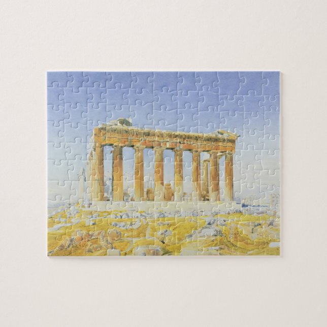 The Parthenon, c.1834 (w/c over pencil on paper) Jigsaw Puzzle (Horizontal)