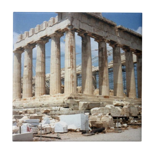 The Parthenon  tile (Front)