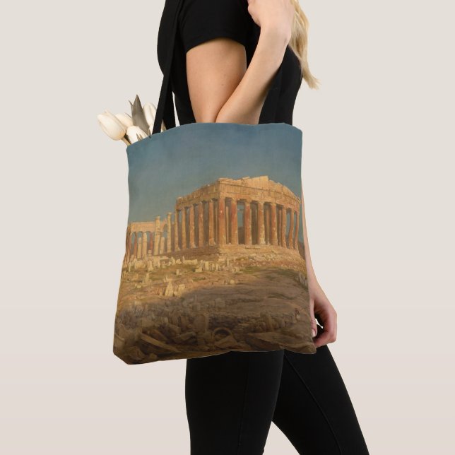 The Parthenon Tote Bag (Close Up)