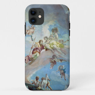 The Parting of Venus from Adonis, 1707-08 (fresco) iPhone 11 Case