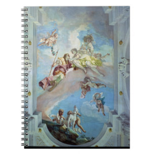 The Parting of Venus from Adonis, 1707-08 (fresco) Notebook