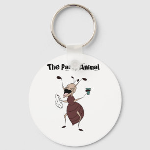 The Party Animal Ant Keychain