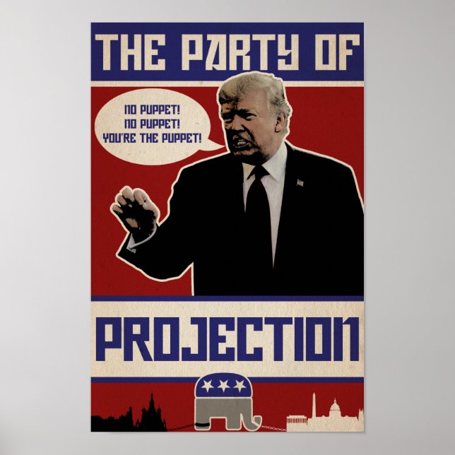 "The Party of Projection" Poster (Front)