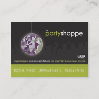 The Party Shoppe NEW Business Cards (9/2016)