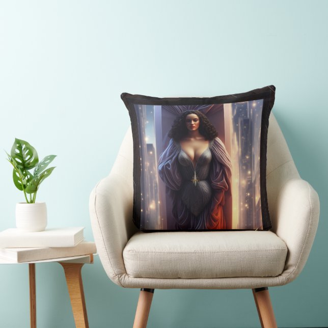 The Passing Of An Era by Xzendor7 Throw Pillow (Chair)
