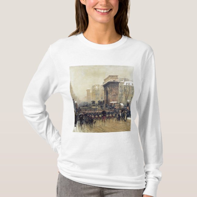 The Passing Regiment, 1875 T-Shirt (Front)