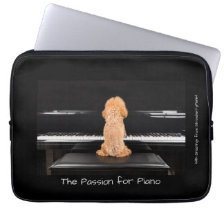 The Passion for Piano Laptop Sleeve