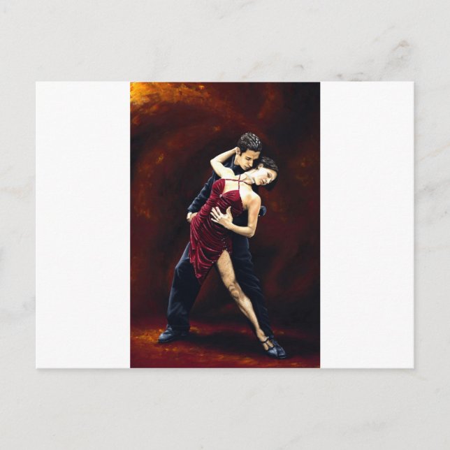 The Passion of Tango Postcard (Front)