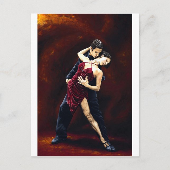 The Passion of Tango Postcard (Front)
