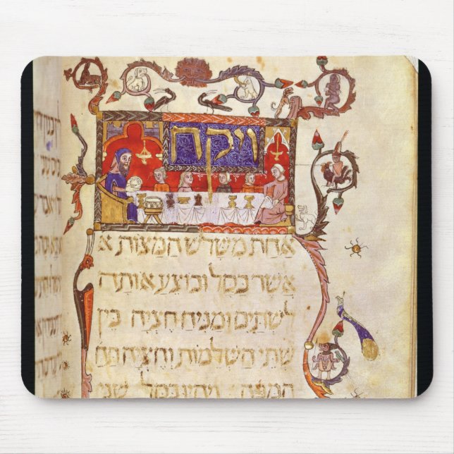 The Passover Meal, Northern Spain Mouse Pad (Front)