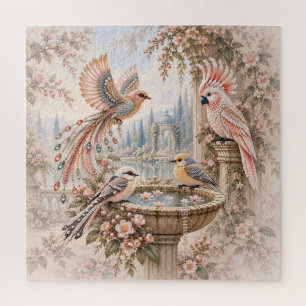 The Pastel Aviary Jigsaw Puzzle