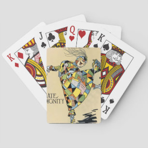 “The Patchwork Girl Hates Dignity” by John R Neill Playing Cards
