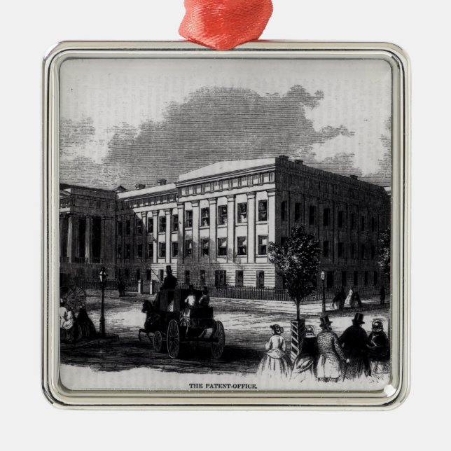 The Patent Office Metal Ornament (Front)