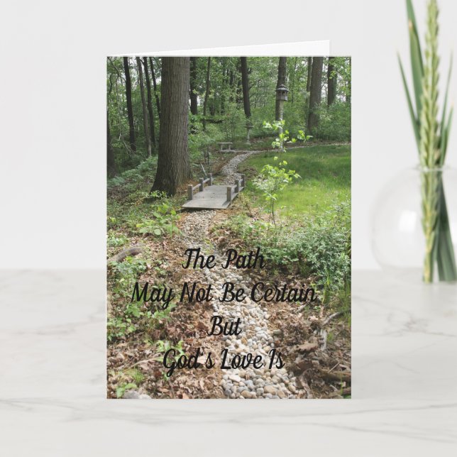 The Path - Blank Inside Card (Front)