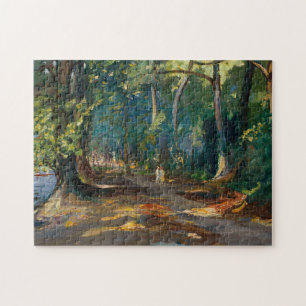 The Path by the River   Sir John Lavery Jigsaw Puzzle