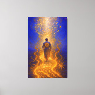 The Path of Fire, The Song of Law Canvas Print