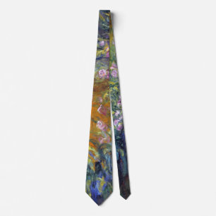 The Path Through the Irises by Claude Monet Tie