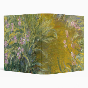 The Path through the Irises - Claude Monet Binder