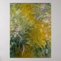 The Path through the Irises - Claude Monet