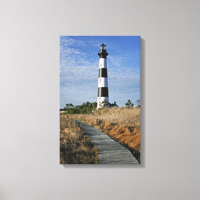 The Path to Bodie Island Lighthouse Canvas Print (Front)