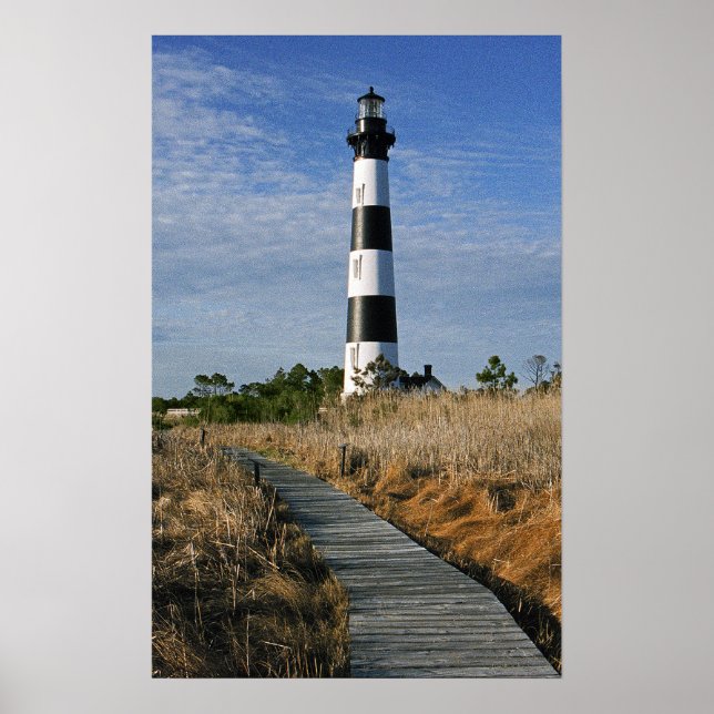 The Path to Bodie Island Lighthouse Poster (Front)