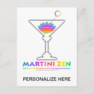 The Path to Cocktail Enlightenment Postcards